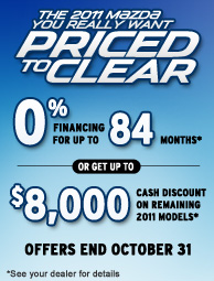 Promotions Mazda